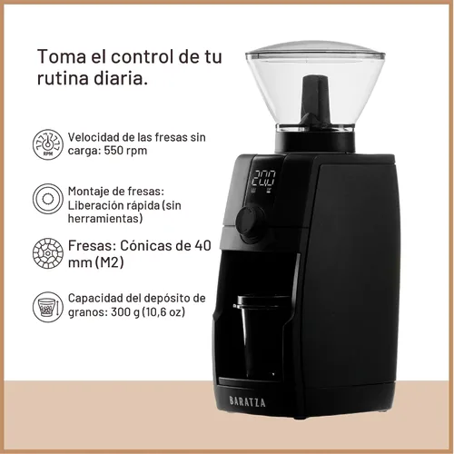 Vista 2 de Baratza Molinillo de café Encore ESP Pro ZCG595BLK, negro