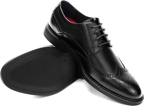 Vista 3 de Temeshu Zapatos de vestir para hombre, zapatos Oxford informales, zapatos formales de negocios