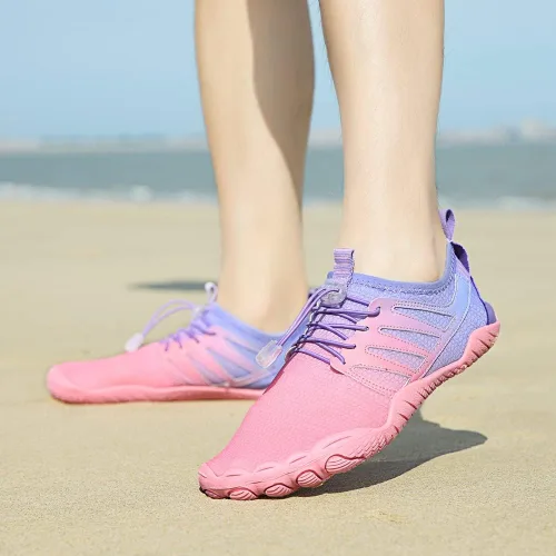Vista 7 de YING LAN Zapatos de agua para hombres y mujeres, de secado rápido, antideslizantes, para la playa, natación, deportes acuáticos, buceo, vela, kayak