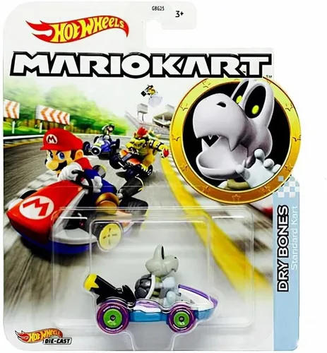 Vista 4 de Hot Wheels Huesos secos de Mario Kart