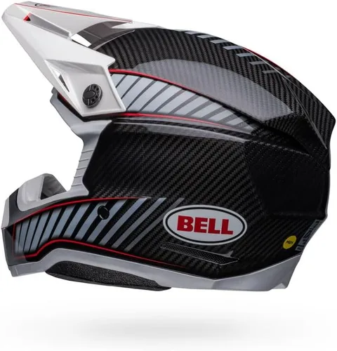 Vista 6 de BELL Moto-10 Spherical MIPS - Casco (Rhythm Gloss White/Black - XXL)