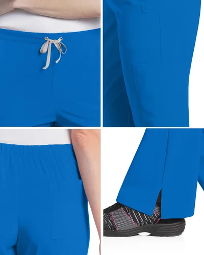 Vista 4 de Urbane Performance 9312 - Pantalones cargo elásticos de 6 piezas para mujer