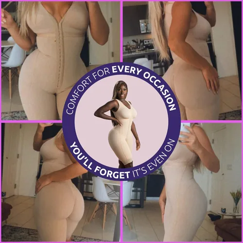 Vista 7 de Snatched Body - Women's Stage 1 Faja Colombianas with Bra Shapewear BBL Post Surgery Compression Garment Butt Lifting