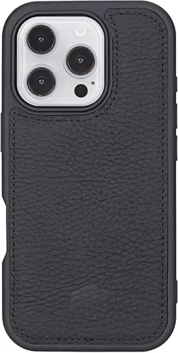 Vista 15 de BLACKBROOK York - Funda de piel de grano completo para iPhone 15 (6.1 pulgadas), color negro, iPhone 15