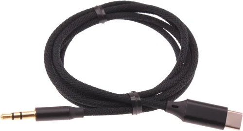 Vista 4 de Cable auxiliar USB-C a cable de audio de 0.138 pulgadas para Moto G Stylus 5G – Adaptador auxiliar estéreo de coche, cable de altavoz, cable