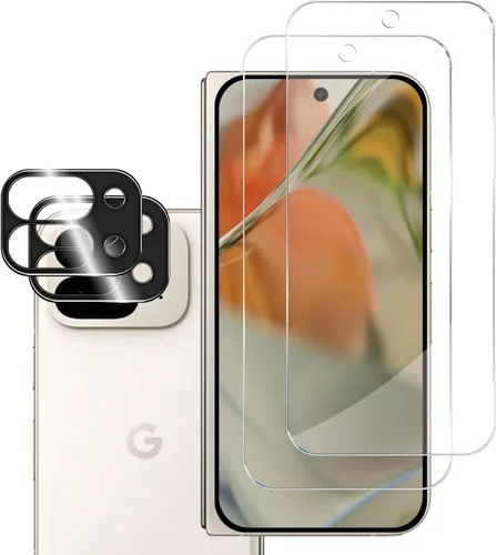 Vista 8 de BIGFACE Protector de pantalla de vidrio templado para Pixel 9 + protector de lente de cámara [2 + 2 unidades]