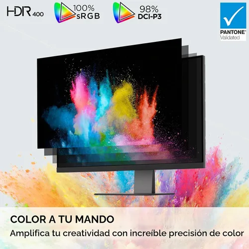Vista 3 de ViewSonic VP3276T-4K Monitor de acoplamiento 4K de 32 pulgadas, pantalla
