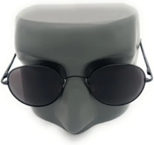 Vista 5 de The Hippie Round Sun Reader, gafas de lectura de metal funky, tramposos para hombres y mujeres