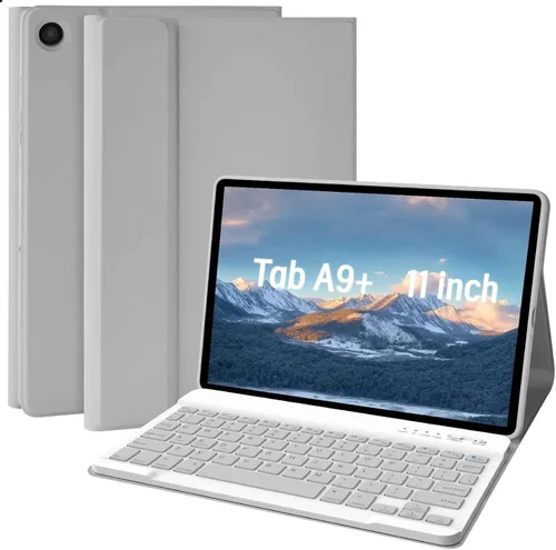 Vista 13 de MMK Funda para Galaxy Tab A11 con teclado (11 pulgadas 2025, SM-X230, SM-X236B), compatible con Galaxy Tab A9 Plus funda con teclado