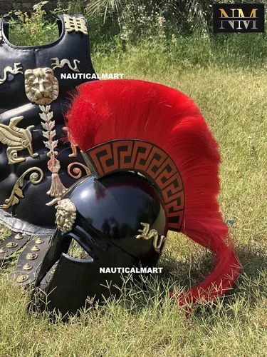 Vista 4 de NAUTICALMART - Juego de armadura muscular de piel medieval