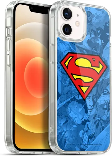 Vista 61 de Head Case Designs Funda de gel con licencia oficial de Superman DC Comics Collage Comicbook Art [protección de grado militar] compatible con Apple