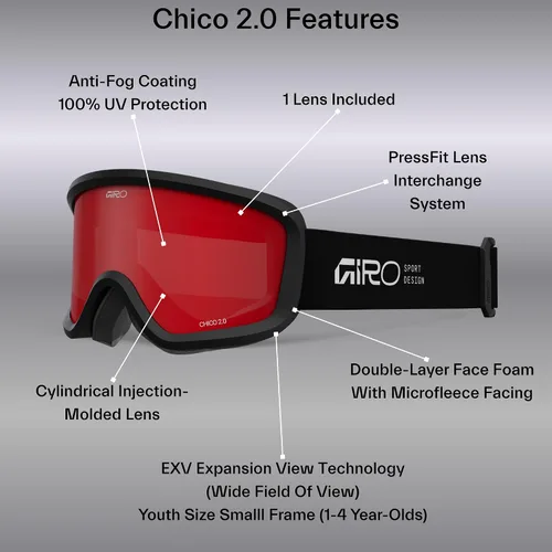 Vista 5 de Casco de Esquí Giro Crue MIPS - Casco de Snowboard para Niños, Jóvenes y Niñas