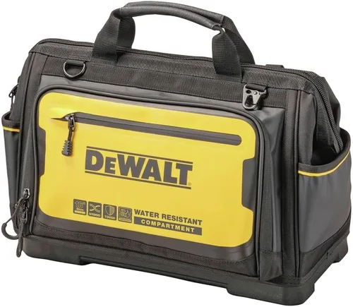 Vista 2 de DEWALT Bolsa de herramientas, resistente al agua, fondo duro, 16 pulgadas, bolsa de herramientas profesional (DWST560103)