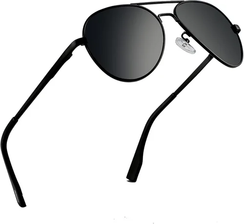 Vista 3 de Gafas de sol polarizadas de aviador para niños y niñas de 4 a 16 años