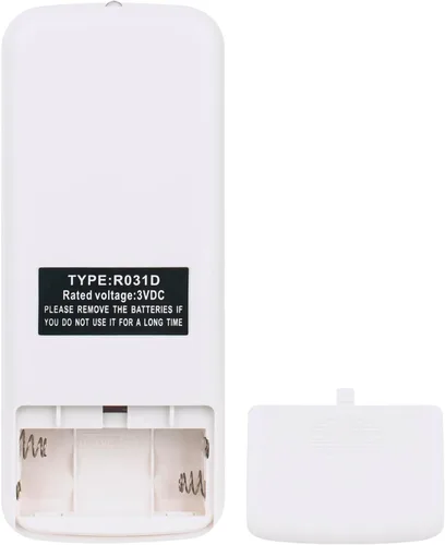 Vista 5 de R031D Relaced Control remoto apto para portador/Midea/KORYO aire acondicionado R031E