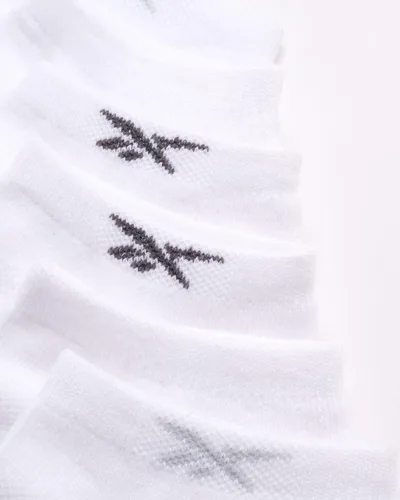 Vista 4 de Reebok Calcetines deportivos de corte bajo para hombre (paquete de 12)