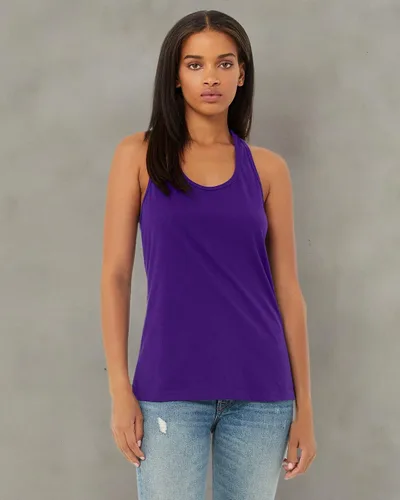 Vista 2 de Bella Canvas Camiseta sin mangas 6008 con espalda cruzada para mujer