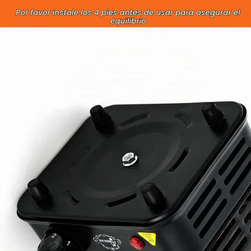 Vista 6 de Quemador de carbón multipropósito Turbo Quemador de carbón de arranque de carbón Placa caliente Estufa eléctrica de coco Arrancador de coco 1000W