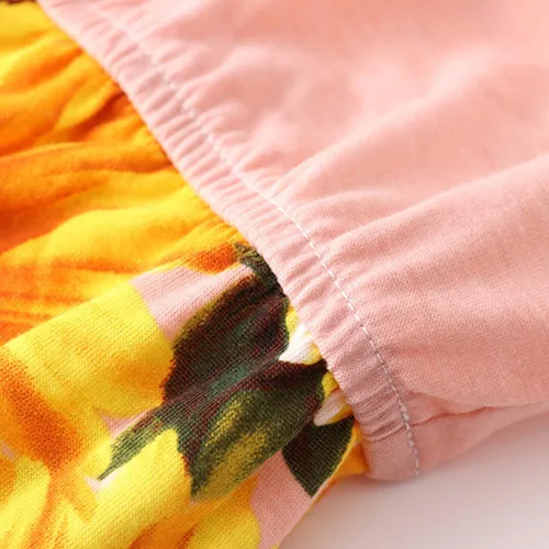 Vista 4 de AWIBMK Vestidos para mamá y yo, conjunto de ropa con cuello en V a juego para madre e hija