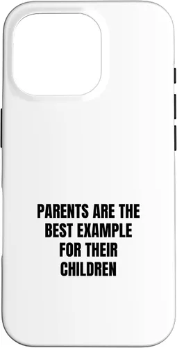 Vista 20 de iPhone 16 Parents are the best example for their children Case