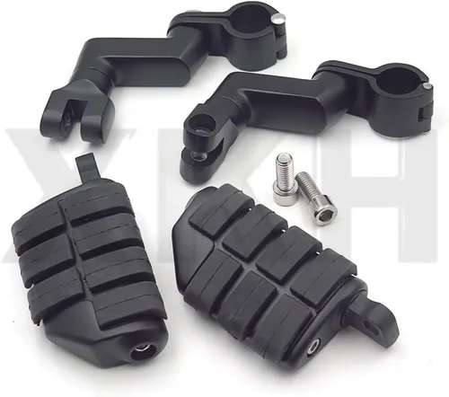 Vista 6 de XKMT-Abrazaderas de carretera de 1 pulgada grandes compatibles con TRIUMPH ROCKET 3 2300CC Harley Davidson/ Yamaha/Kawasaki/Triumph [B00YWBU6UC]