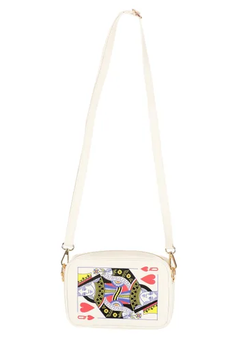 Vista 3 de Bolso Disfraz de Reina de Corazones en Forma de Carta Multicolor