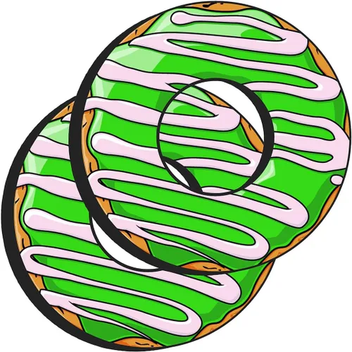 Vista 6 de Colección Donut - GripDonuts.com Premium MX BMX Dirt Bike Motorcycle Grip Donuts (13 Variaciones)