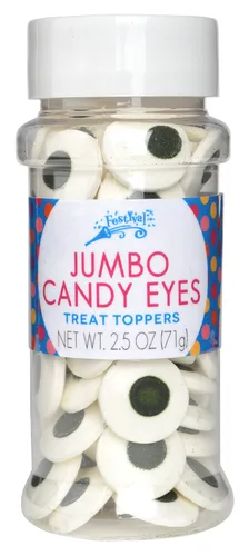 Vista 4 de Festival Candy Eyes Treat Toppers, Dulces 2.9 onzas