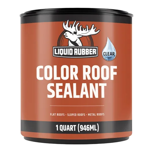 Vista 11 de Liquid Rubber Sellador de techo de color: revestimiento impermeable elastomérico para techos planos, de baja inclinación y metal, membrana flexible
