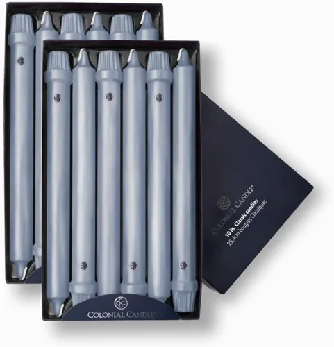 Vista 90 de Colonial Candle Handipt Collection - Vela cónica sin perfume, color blanco, 6 pulgadas, paquete de 12, hasta 4 horas de combustión