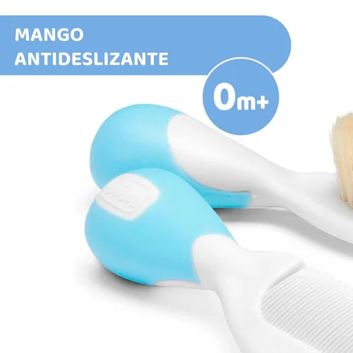 Vista 5 de Chicco 06569.20 Spazzola y Pettine Azzurro