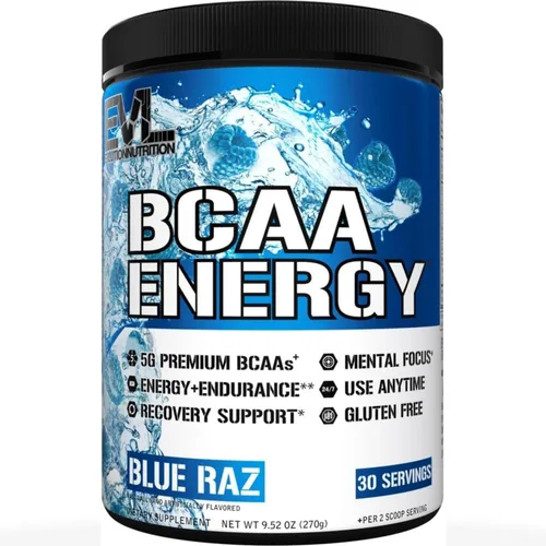 Vista 17 de EVL BCAA - Polvo de aminoácidos BCAA rehidratante, bebida de recuperación después del entrenamiento con cafeína natural, BCAA Energy Polvo