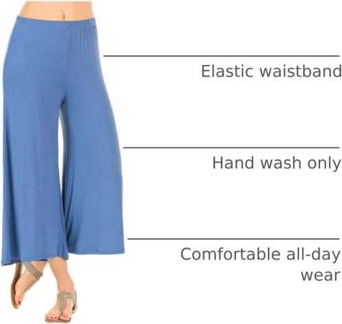Vista 14 de Iconic Luxe – Falda-pantalón Jersey para cintura elástica para mujer