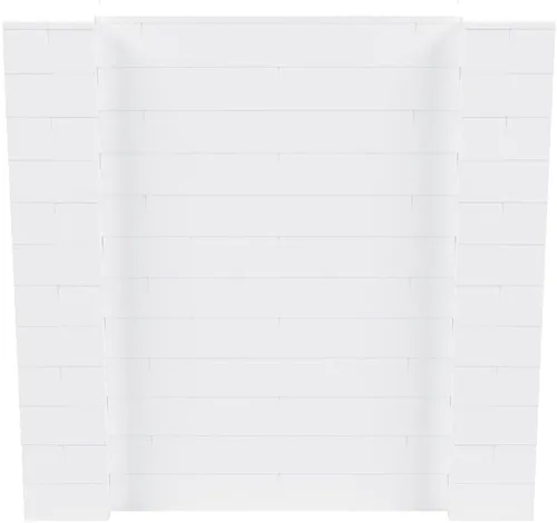 Vista 66 de EverBlock Kit de pared de 5 x 4 pies Bloques de construcción modulares Sistema de pared para edificios, pantallas y estructuras Divisor