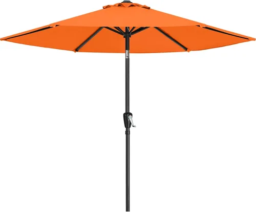 Vista 18 de ABCCANOPY 7.5FT Patio Umbrella Outdoor 6 RibsTable Umbrella(Brown)