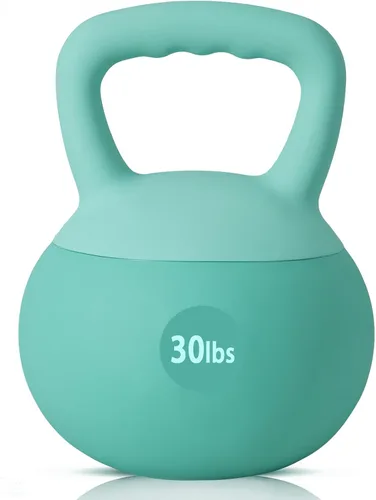 Vista 13 de DlandHome Pesas rusas para entrenamiento de fuerza, ideal para entrenamiento de cuerpo completo y entrenamiento de fuerza, mango de fácil agarre