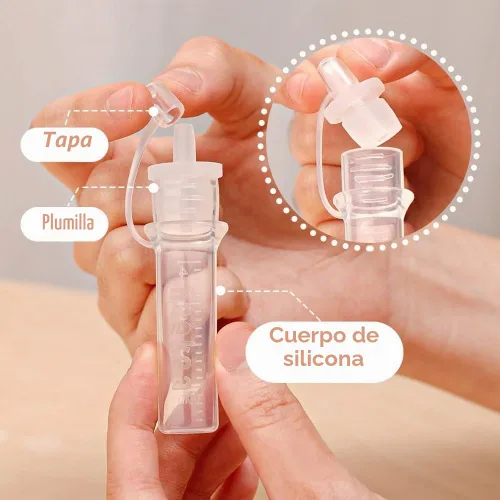 Vista 5 de haakaa Kit colector de calostro jeringas de calostro para leche materna para recolectar, alimentar y almacenar, listas para usar