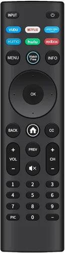 Vista 10 de RIVIERA Vizio - Control remoto universal para todos los televisores inteligentes VIZIO compatibles con D, E, M, P, V, PX Series con voz sin teclas