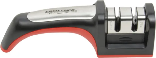 Vista 5 de Ergo Chef Fastedge - Afilador de cuchillos de 2 etapas, afilador de cuchillos de cocina de mesa, carburo de tungsteno y inserciones de cerámica Negro