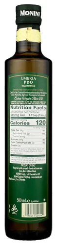 Vista 2 de Monini DOP Umbria Aceite de Oliva Virgen Extra 16.9 oz