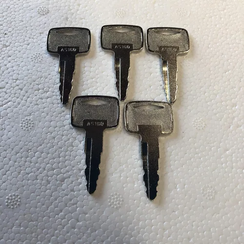 Vista 2 de Llave 23# 5PK 91A07-01910 o A5160 se adapta a llaves de encendido Mitsubishi Caterpillar CAT, piezas de repuesto
