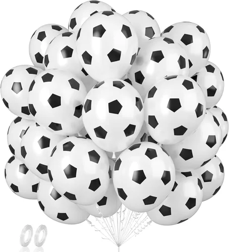 Vista 12 de Globos de graduación azules y dorados, 60 globos impresos con texto en inglés "Felicitaciones", 12 pulgadas, azul marino, blanco, azul, metálico