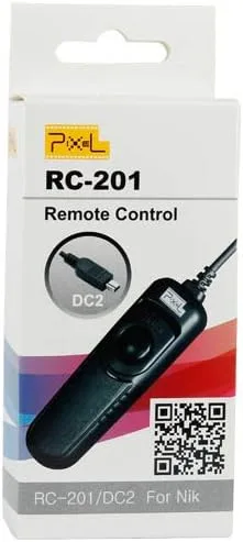 Vista 9 de PIXEL Control de liberación de obturador con cable RC-201/DC2 para cámara réflex digital Nikon D750 D610 Z6 Z7