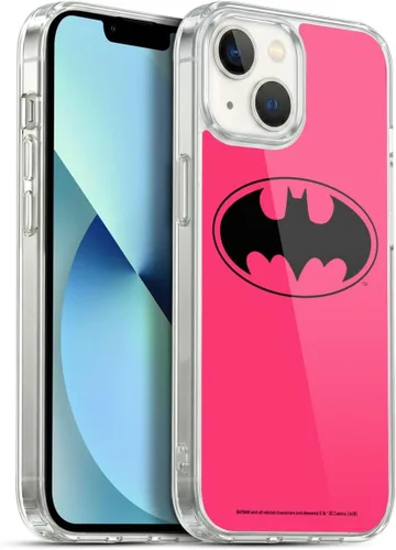 Vista 130 de Head Case Designs Funda de gel con licencia oficial de Batman DC Comics Bat Signal Logos [protección de grado militar] compatible con Apple iPhone 7