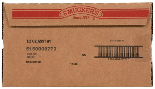 Vista 5 de Smucker's Jalea de uva, manzana y fruta mixta, 1/2 oz, 200