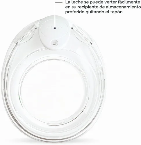 Vista 3 de Elvie Stride - Vasos extractores de leche de 5 onzas, aptos para lavavajillas, silicona de grado alimenticio, sin BPA, accesorios
