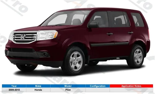 Vista 2 de ASTARPRO Kit de bujes de brazo de control inferior delantero trasero de 2 piezas compatible con Honda Pilot 2009-2015