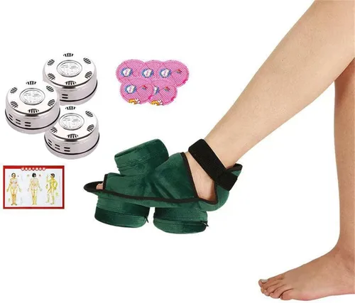 Vista 10 de Moxa Box Relax Device Copper Moxibustion Box Waist Shoulder Mugwort Healing Smoke Filter Portable Moxa Stick Burner Holder(Green)