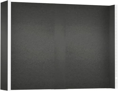 Vista 37 de EverPanel - Kit de pared modular de 7 x 7 pies, color azul oscuro SoundSorb con ribete negro, divisor de habitación, paneles de pared entrelazados