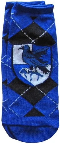 Vista 6 de Hyp Harry Potter House Crests Argyle Pattern JuniorsWomens 5 Pack Ankle Socks
